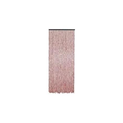 Tenda per porta in bambù e perline di legno - 200x90 cm - Morel