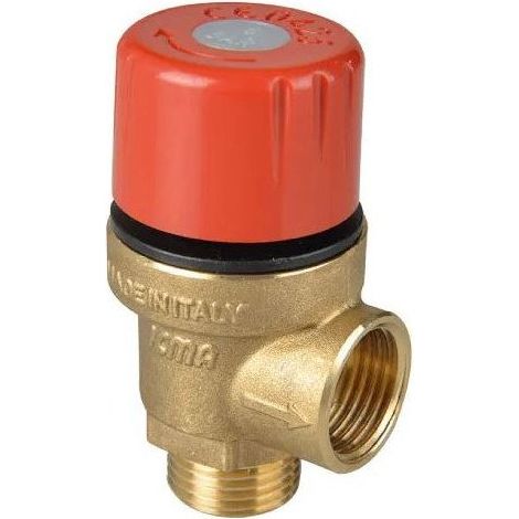 Sicherheitsventil icma safety valve 1/2 6 bar männlich weiblich