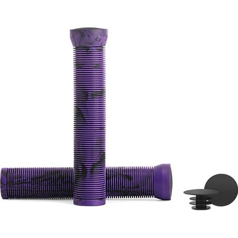 Poignées de guidon en caoutchouc pour VTT, confortables, antidérapantes, absorption des chocs, poignées de guidon de vélo, antidérapantes, absorption des chocs, housse de poignée (1/5)