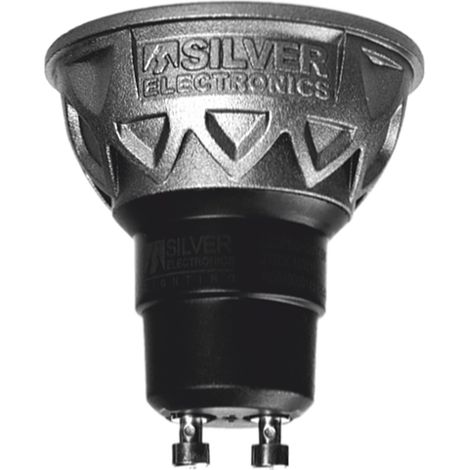 ampoule led pro silver electronic dichroic 5w=60w - gu10 - 5000k - 38º - 470 lm - lumière blanche - a+