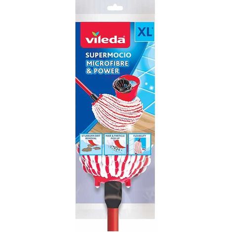 Balai Vileda en microfibre et puissance
