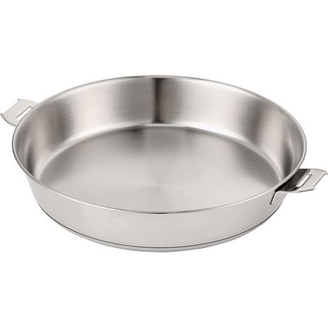 poêle inox 28 cm - r'évolution - beka