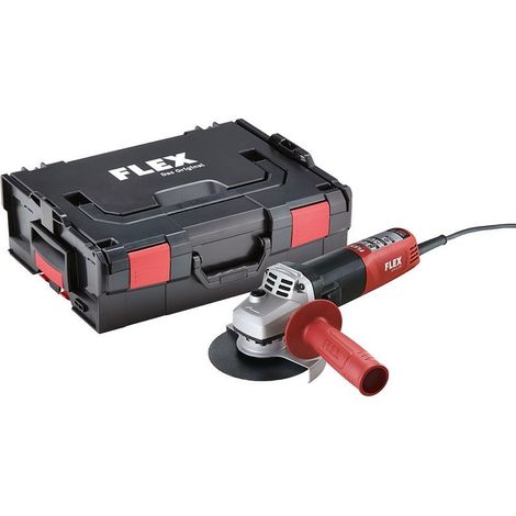 Flex – Meuleuse d'angle 125mm 900W – Vitesse réglable 6000-11500 tr/min – Démarrage progressif – Mallette L-BOXX incluse (1/5)