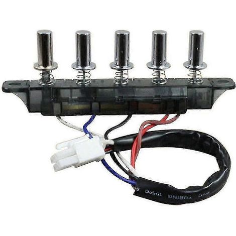 Panneau de commande universel à 5 boutons pour hotte aspirante, panneau de remplacement pour la ventilation de cuisine (1/5)