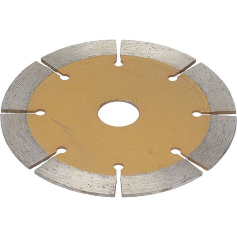Disque de scie diamanté circulaire 114 mm pour meuleuse d'angle, outil de coupe à sec et humide, couleur or (1/5)