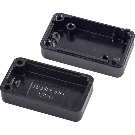 Hammond Electronics 1551ABK Universal-Gehäuse 15 x 20 x 35 ABS Schwarz 1 St.