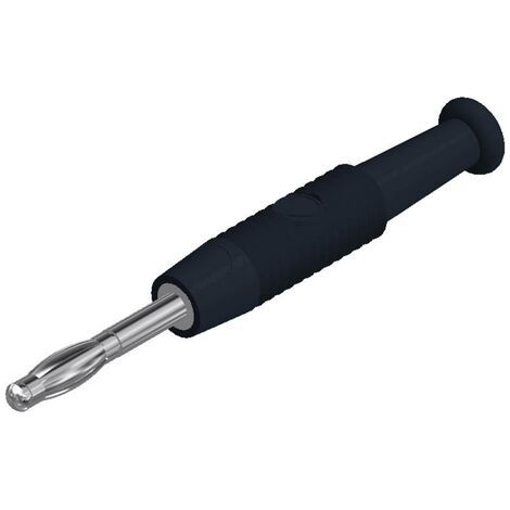 Hirschmann Test & Measurement MSTF 2 sw Lamellenstecker Stecker, gerade Stift-Ø: 2 mm Schwarz 1 St. (1/3)