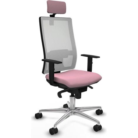 piqueras-y-crespo Hornas sedia da ufficio rosa confortevole