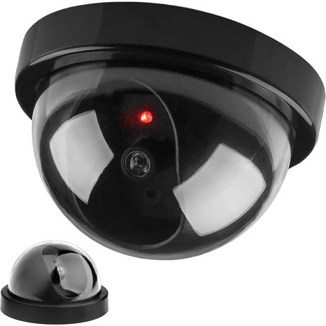 Caméra cctv factice caméra dôme diode