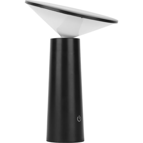 Wiederaufladbare LED-Schreibtischlampe, verstellbare Touch-Tischleuchte, Augenschutz mit Akku, schwarz (1/5)