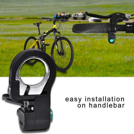 Bouton de klaxon en plastique pour vélo électrique/scooter (1/5)