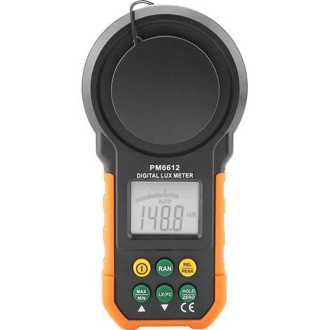 Luxmètre numérique haute précision PEAKMETER PM6612 200 000 lux (1/5)