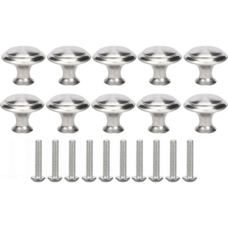 Botones Para Muebles - Redondos - Acabado Mate - Diámetro 23 mm - Para Armarios Cocina Cómodas - 10 Unidades (1/5)