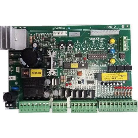 Cuadro Central Panel De Control A924 Motor 24Vdc Recambio Original NICE SP105B