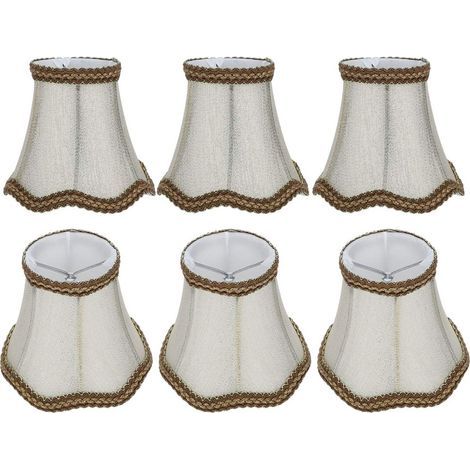 Abat-Jour de Chambre à Coucher de Couleur Or, Couvercle de Lampe de Table, Accessoire de Lampe pour Chambres couloirs Halls salles d'étude Salons (1/5)