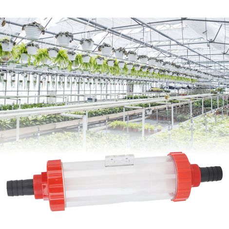 Accessoires pour pulvérisateurs agricoles, machines de protection des plantes agricoles, filtre transparent à haut débit, tuyau à double extrémité, interface 1 pouce 25 mm (1/5)