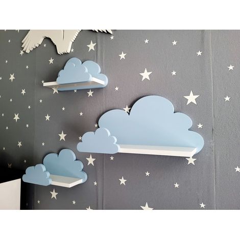 Estantes Nube Set de 3 FANTASY EXTRA - Azul galaxia - azul (1/5)