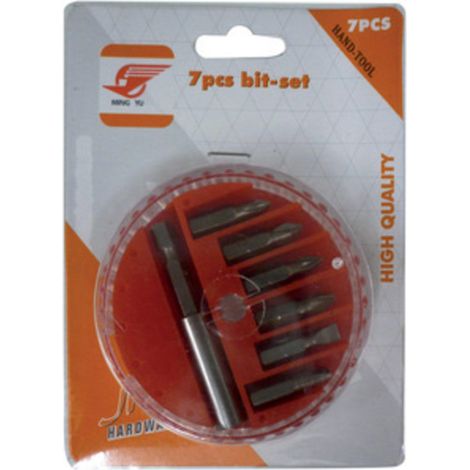 INSERTI P/AVVITATORE SET 7 PZ Q.TA 12