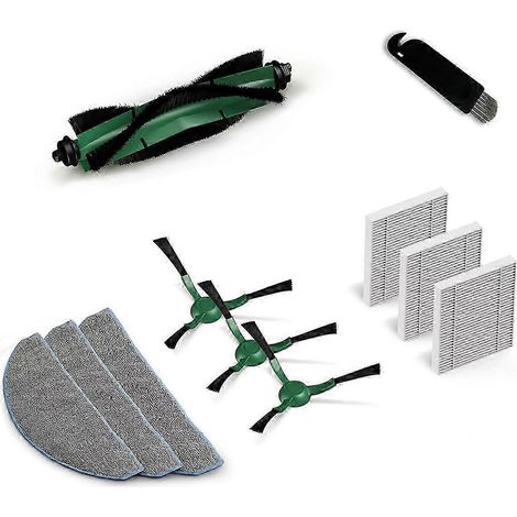 HEPA-Filter, Hauptbürste und Reinigungstuch für den iRobot Roomba Combo Essential Y0112 Saugroboter (Größe S) (1/5)