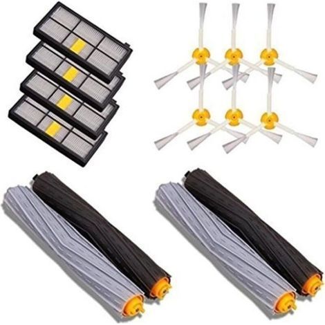 iRobot Roomba 880 860 870 871 980 990 Kit cepillos recambio complementario 14 piezas (1/4)