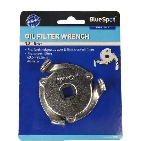 Blue Spot Tools 3/8" 3 Leg Oil Filter Remover