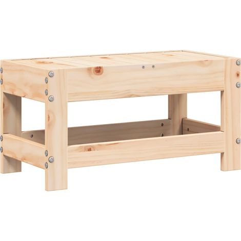 Maison Exclusive - Gartenhocker 62x30x32 cm Massivholz Kiefer