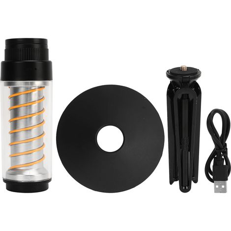 Lampe de Camping LED Portable 2 en 1 avec Trépied - Mini Lanterne et Torche, Blanc (1/5)