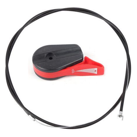 Câble d'accélérateur pour tondeuse à gazon GXV160 avec levier de commande, rouge (1/5)