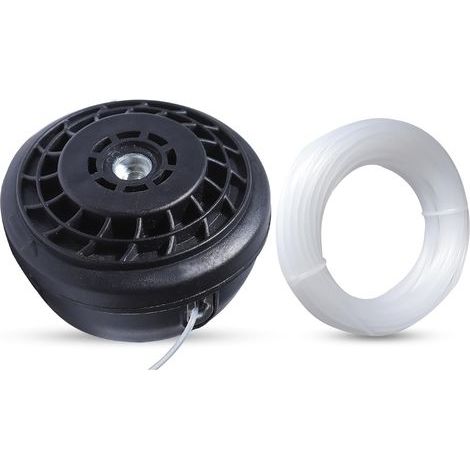 M10 x 1.25 mm Left-Hand Threaded Cutting Head with 2.4 mm x 15 m Replacement Spool Head Round Line (1/5)