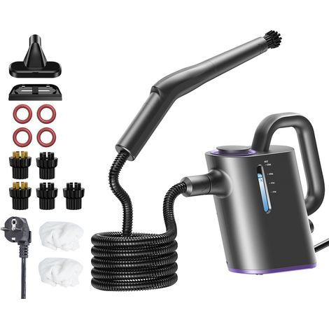 Nettoyeur vapeur portatif, Nettoyeur à vapeur commercial portatif multifonction 1500W, robuste, adapté au canapé, tapis, et aux matelas, haute température pour la maison (1/5)