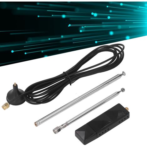 Mini RSP1 SDR-Empfänger mit passendem Antennenset, 12-Bit 10 kHz-2 GHz Analog-Digital-Wandler und 60 dB Signal-Rausch-Verhältnis. (1/5)