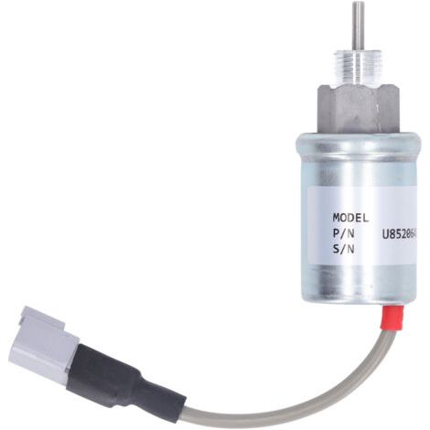 Électrovanne d'arrêt de Carburant, électrovanne d'arrêt de Carburant, Vannes de Commande en Alliage d'aluminium DC12V pour HL403C, Vannes de Commande. (1/5)
