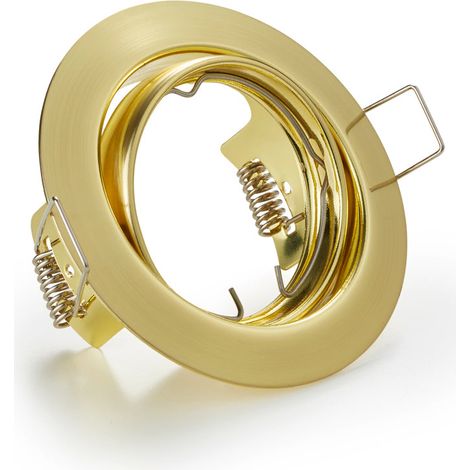 Illuminazione da Incasso da Interno  GU10 in Metallo Ottone Satinato (1/3)