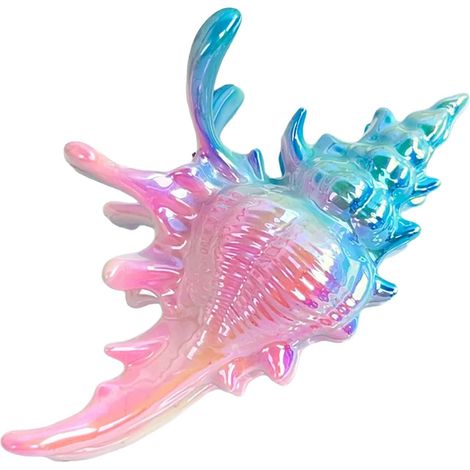 Pince à cheveux conque prête à la plage avec dents, accessoire de coiffure à maintien sécurisé pour femmes et filles, barrettes à cheveux conque (1/5)