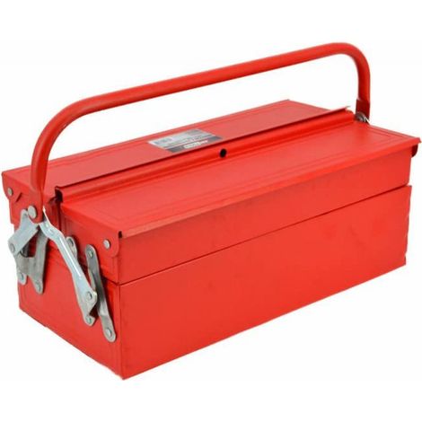 Cassetta attrezzi awtools aw30982 metallo 3 scomparti 530x220x150mm (1/3)