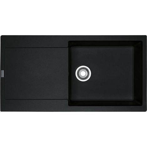 Franke Einbauspüle Maris MRG 611-97 XL Fragranit+ Onyx, Excenterbedienung (Druckknopf) (1/3)
