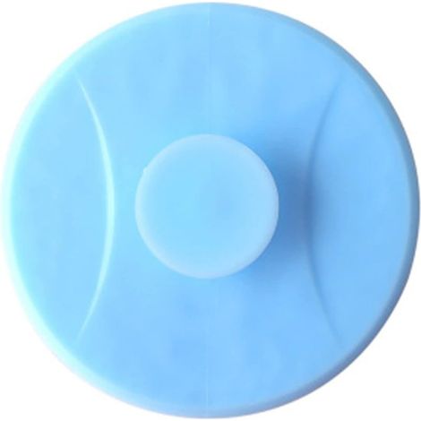 2 pcs Bouchon de Vidange[11cm],Bouchon Evier de Cuisine,Bouchons pour Baignoire Silicone,pour Les Cuisines,Salles de Bains et Blanchisseries,pour éviter Les Fuites(Bleu) (1/5)