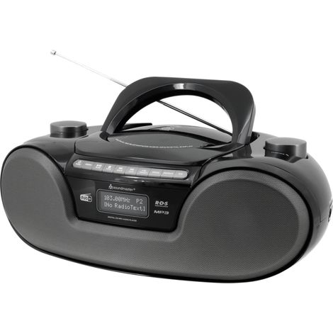 soundmaster SCD8300SW CD-Radio DAB+, UKW DAB+, UKW, Bluetooth®, CD, MP3 Schwarz (1/2)