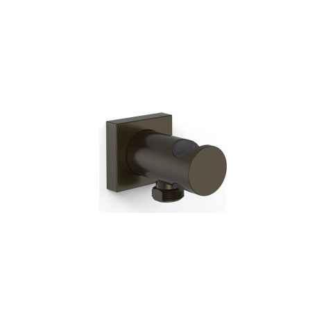 Support fixe avec arrivée d’eau pour douchette Noir bronze - TRES 21118221KMB