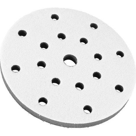 Flexibler Schleifteller, 150 mm Durchmesser mit 15 Löchern - Schnittstellenteller für Schleifscheiben (1/5)