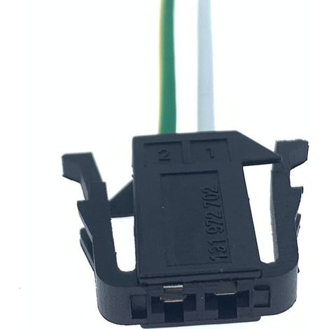 191972712/191972702 sont des connecteurs mâles et femelles pour les faisceaux de câbles de prise d'éclairage de porte de voiture Volkswagen - prise unique.