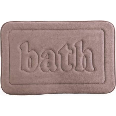 Tapis de bain mémoire de forme - TODAY - UTILITY - 40 x 60 cm - Pink (1/4)