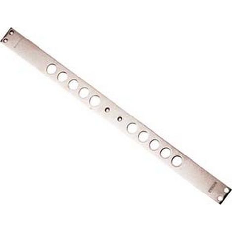 1PZ CONTROPIASTRE SERRATURE PORTE BLINDATE 94267 interasse mm28, mm562x35x3
