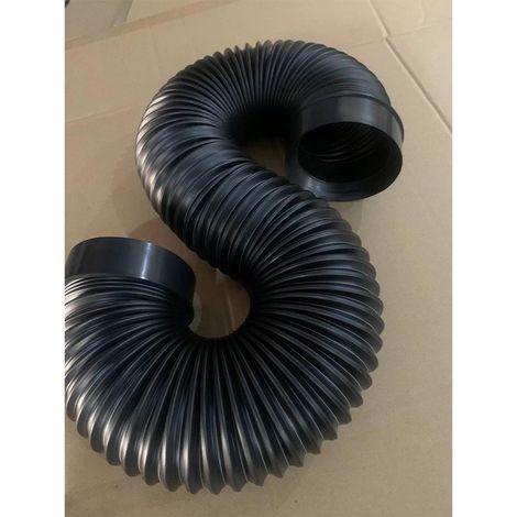 Hot-selling car modification air intake extension hose, 76mm, can extend to 1 meter, universal air intake duct hose. (1/4)