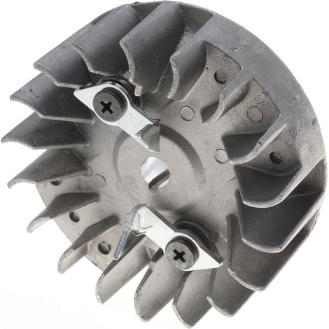 Jardiaffaires – Volant magnétique pour tronçonneuse Husqvarna et Jonsered – Remplace 503824301 – Clavette incluse – Diamètre 96mm (1/3)