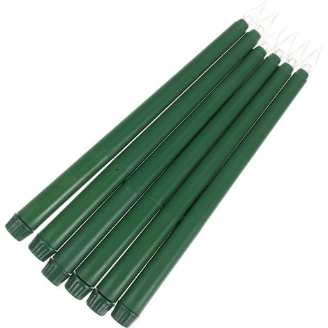 6pièces Lot de Bougies LED Décoratives sans Flamme pour (1/5)