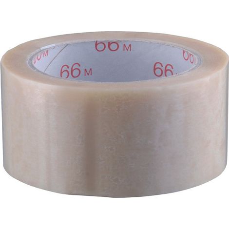 Nastro da imballo PVC incolore L.66m P.50mm Rl. (Per 6)