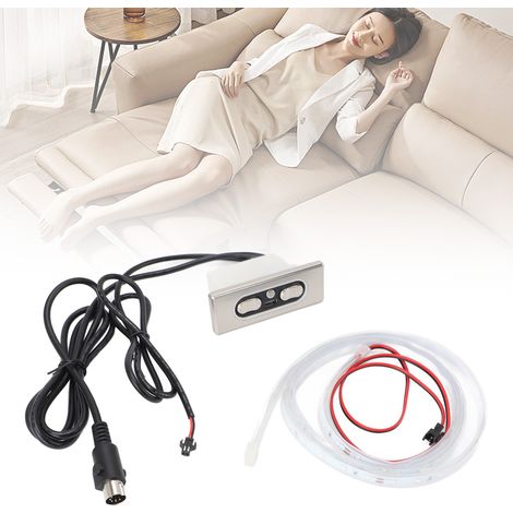 Controlador para silla de ruedas eléctrica con luz LED y puerto USB – Controlador inteligente para dos motores fabricado en material ABS resistente – Voltaje de carga de 5 A, 5 V, 314 g (1/5)