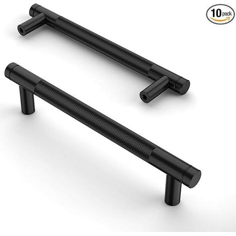 Poignées meuble 128 mm – Lot de 2 – Antidérapantes – Pour armoires, tiroirs, meubles – Universelles (1/5)