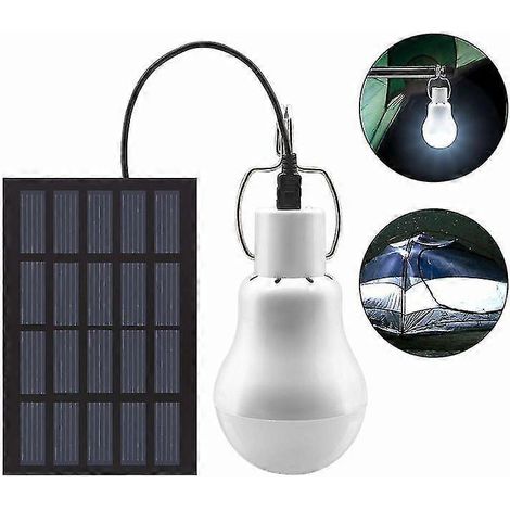 Lampe solaire rechargeable pour le camping et la randonnée -Yx-AquaForge (1/2)